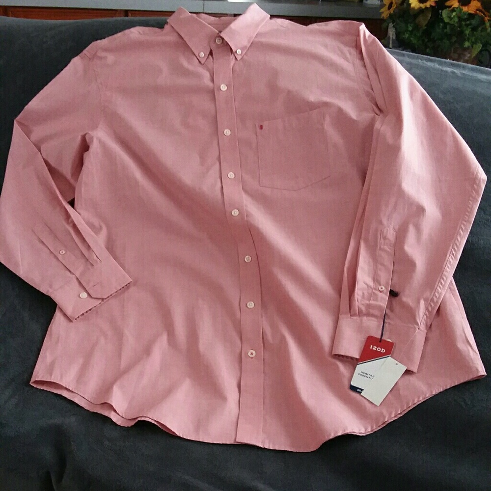 IZOD Heritage Essentials Big & Tall men's shirt.